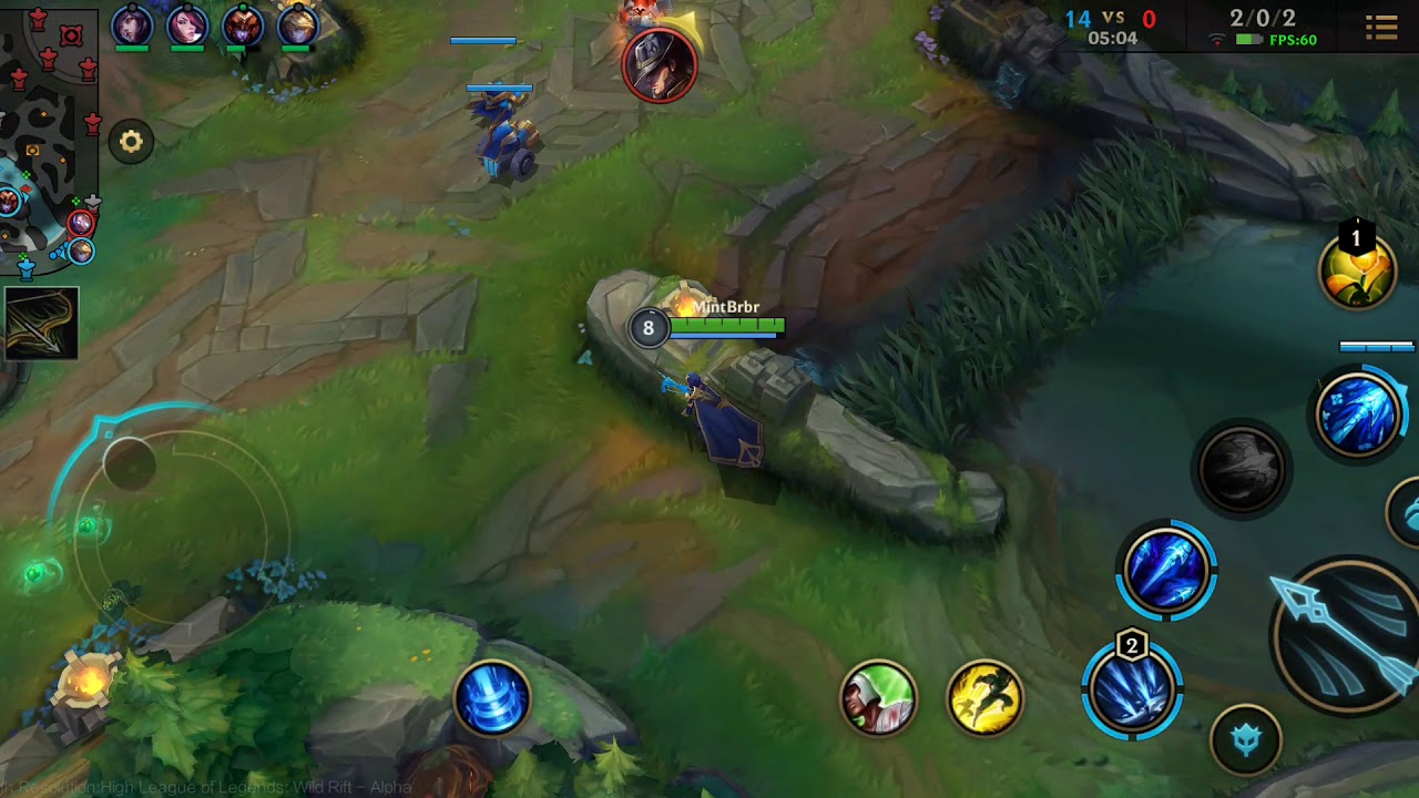 League of Legends: Wild Rift [Early Access] game play - YouTube