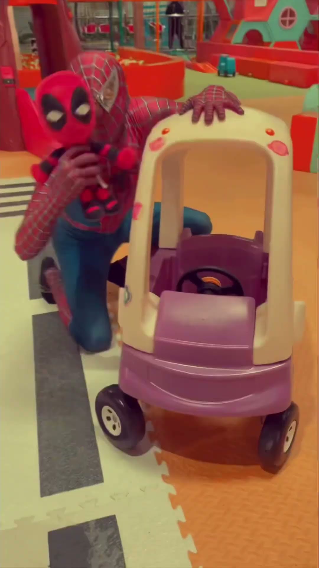 Spider-Man Vs. Deadpool Voodoo Power #shorts