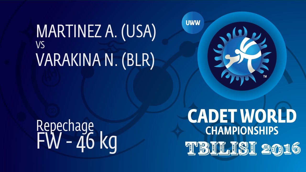 Repechage FW - 46 kg: A. MARTINEZ (USA) df. N. VARAKINA (BLR), 5-4