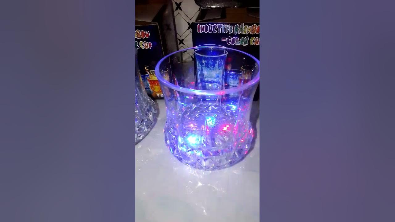 Стаканы с подсветкой - YouTube