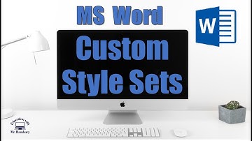 How to Create CUSTOM STYLE SETS