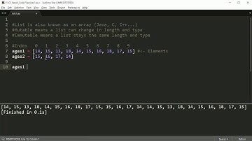 Python Programming Series (Lists 2): Concatenation and Mutability