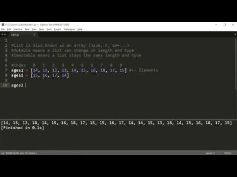 Python Programming Series