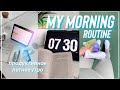 my morning routine/ моя рутина утром/мои утренние привычки