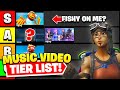I Ranked EVERY Fortnite Music Video! (Tier List)