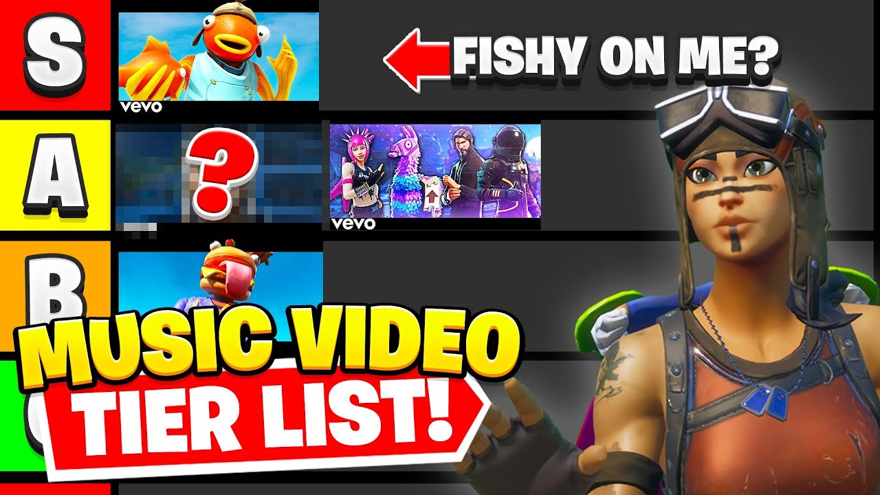 I Ranked EVERY Fortnite Music Video! (Tier List) YouTube