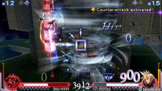 Final Fantasy Dissidia Garland vs Cloud
