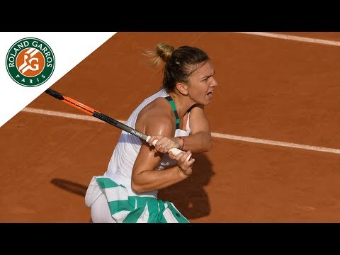 Simona Halep v Tatjana Maria Highlights - Women's Second Round 2017 | Roland-Garros