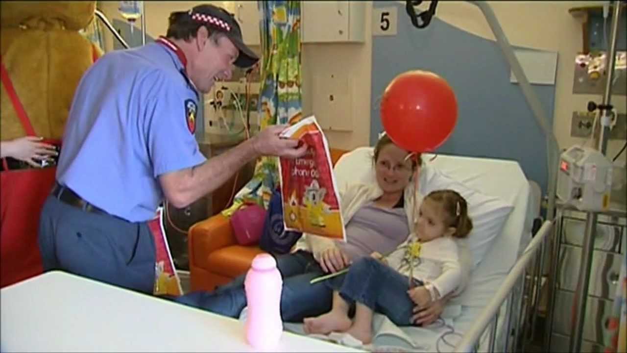 Colour Care For Kidz visits Bundaberg Hospital Ch WIN