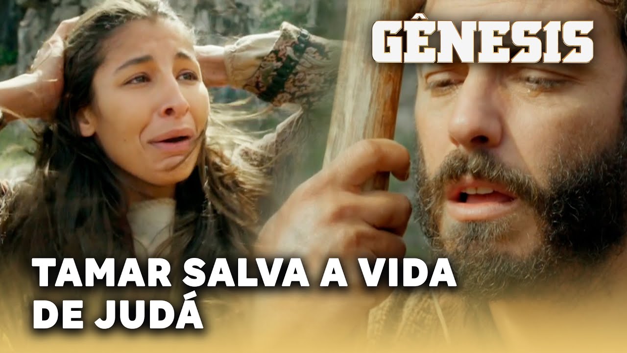 NOVELA GÊNESIS: Tamar impede que Judá pule do penhasco