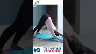 #9 - Downward dog - Yoga Postures Simple at Home #Shorts