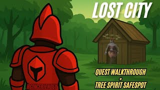 Lost City - Full Quest Walkthrough And Tree Spirit Safespot (HCIM Friendly Quest Guide)