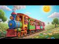 Train Song Choo Choo | Fun Train Adventure + Kids Songs &amp; Nursery Rhymes Cartoon Animation