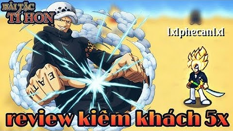 HTTH - Review Acc Kiếm Khách 5x Trái Cát , Có Thời Trang Chuột  Cực Phê - Hải Tặc Tí Hon