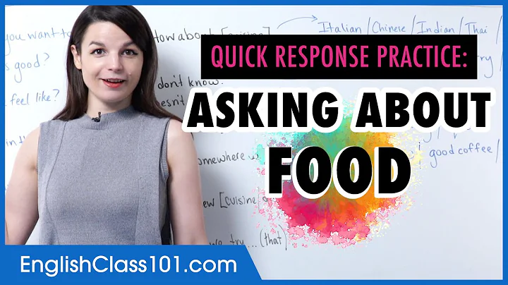 Learn English | Quick Response Practice: Asking About Food - DayDayNews