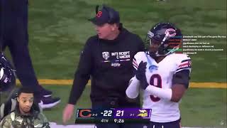 FlightReacts to Minnesota Vikings vs Chicago Bears | NFL Week 5 2022 Game Highlights