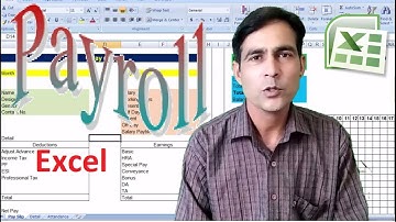 How to make Payroll Part - 1 || Payslip || Attendance Management System Software in Excel in hindi