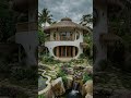 From Jungle Ruins to Luxury Dream Villa 😱✨ #Shorts