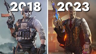 COD MOBILE MULTIPLAYER THEN VS NOW!  (2018 - 2023)