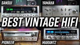 BEST VINTAGE HIFI from our 2021 Catalogs! Pioneer, Yamaha, Marantz, & Sansui!