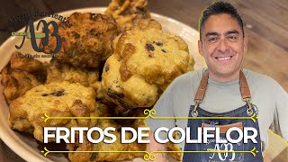 FRITOS DE COLIFLOR, PLATO DE LOS AÑOS 80  ALVARO BARRIENTOS