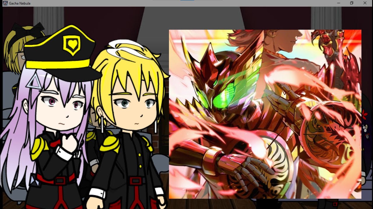 Mato seihei no slave react to yuuki as kamen rider ooo|PLAY AT 2× SPEED|PART 1