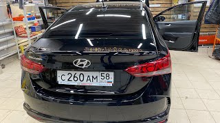 Автозвук в Hyundai Solaris. Аудиосистема за 28000 рублей, шумоизоляция + BONUS настройка усилителя