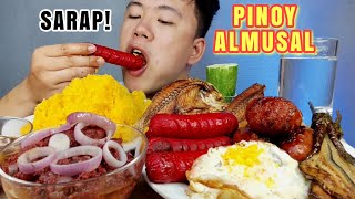 PINOY ALMUSAL MUKBANG | Filipino Breakfast Mukbang | Pinoy Mukbang | Mukbang Philippines | Asmr Food