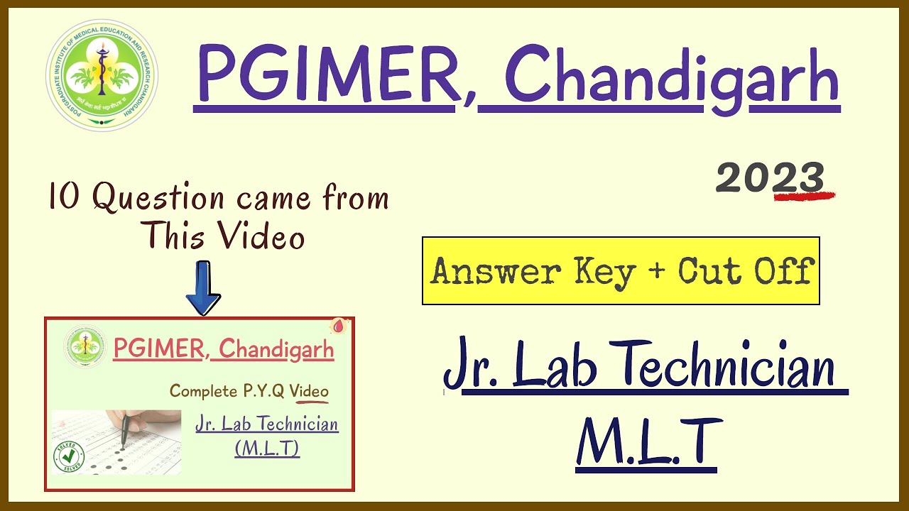 PGI Chandigarh MLT Paper Analysis | Hindi | By Madhukar Sir