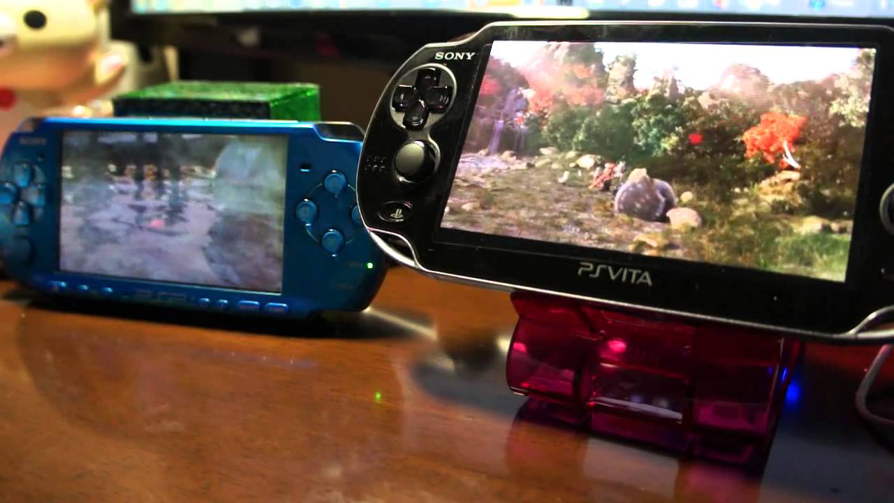 Psp Psvita 画質検証動画 Youtube