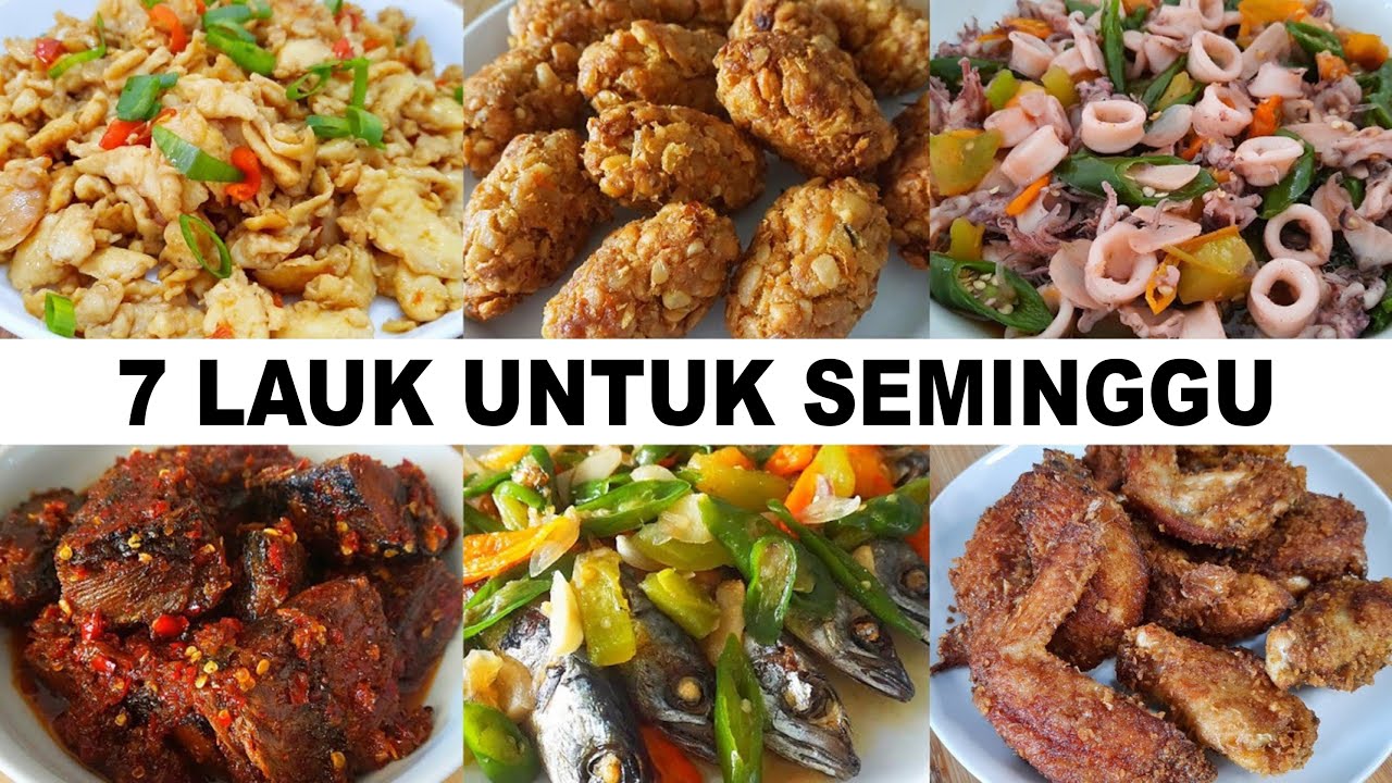 Tips Menyiapkan Lauk Pauk Menu Bekal Suami Seminggu Yang Lezat Dan