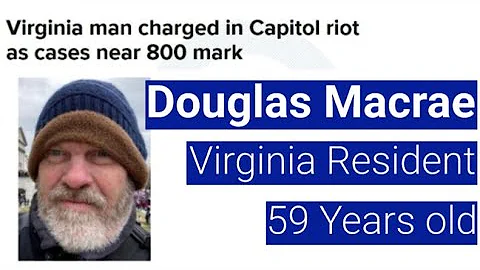 US Capitol Arrests: Douglas Macrae