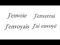 تعلم اللغة الفرنسية بطريقة مبسطة وسهلة: La conjugaison du verbe envoyer au présent, au futur.......
