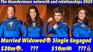 The Thundermans 🌟 net worth, relationship status (then vs now)