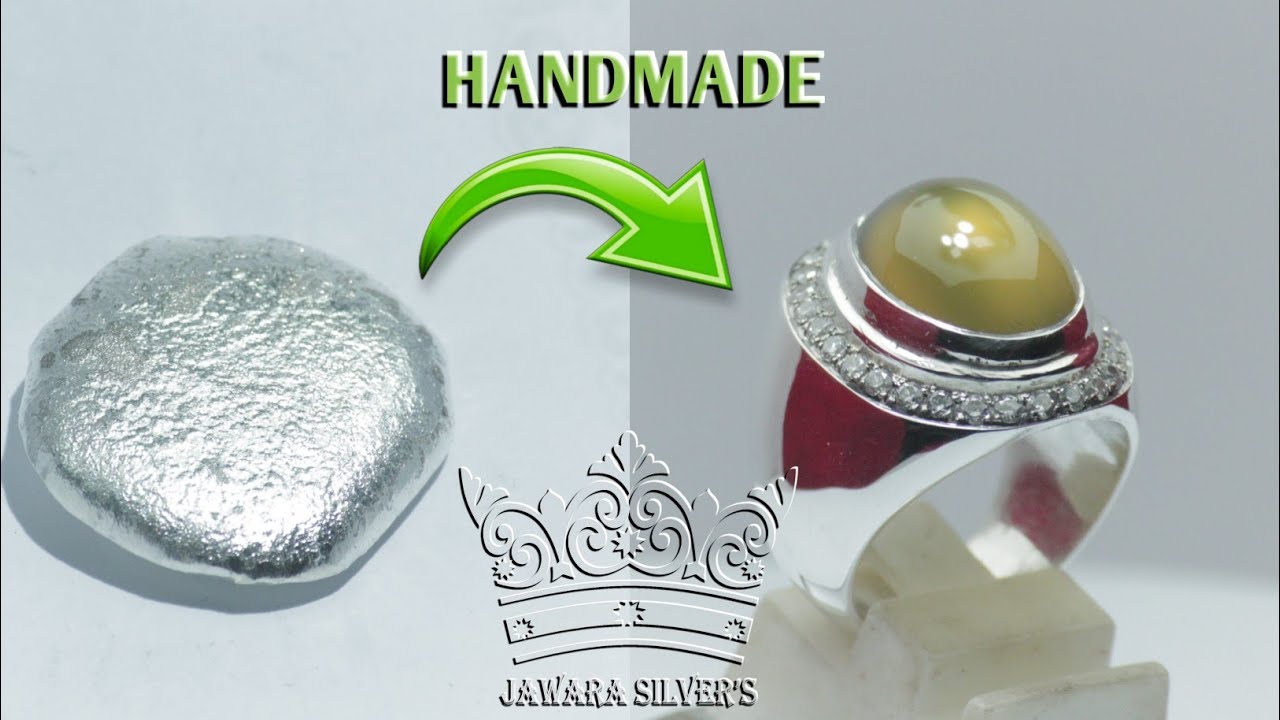 Mustika Batara Surya | Idocrase Stone | Silver Ring 