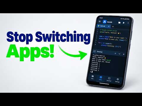 Stop Switching Apps – Code AND Run Terminal in Acode on Android (AcodeX)