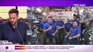 Thomas Pesquet devient le premier Français aux commandes de la station spatiale internationale