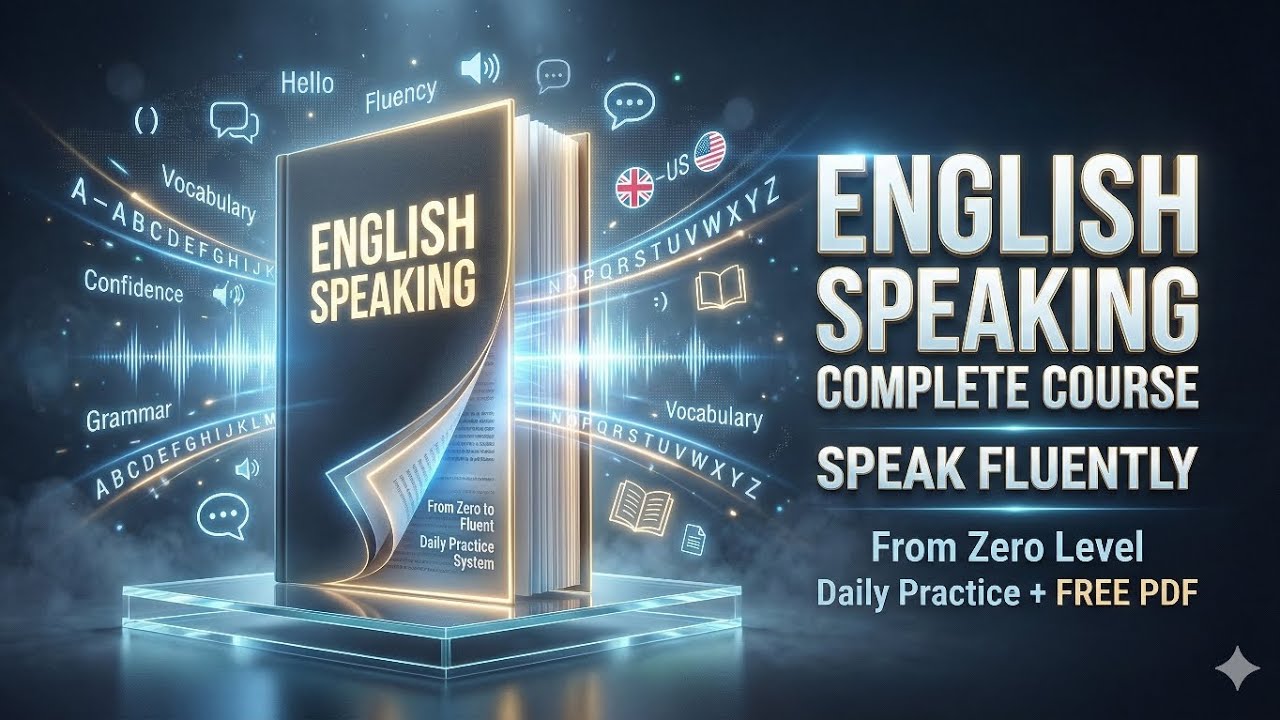 English Speaking Complete Course | Speak Fluent English from Zero | Daily Practice 