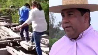 Alcalde de Colbún habló sobre mal estado de puente - La Mañana