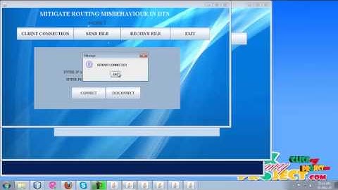 Final Year Projects | Mitigating Routing Misbehavior in Disruption Tolerant Networks