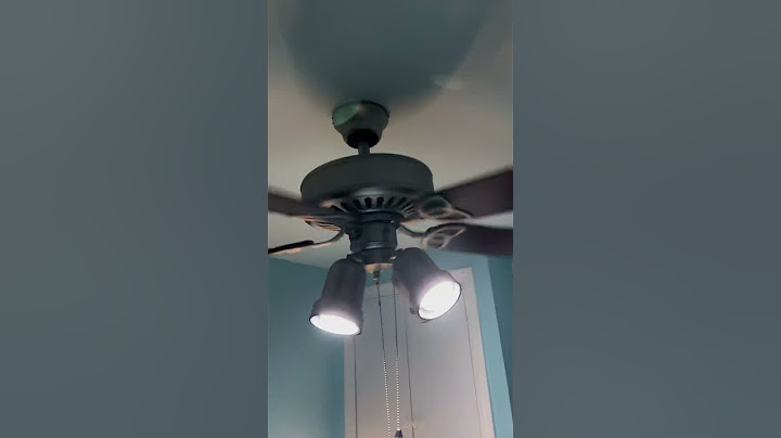 ceiling fans wobbling with missing blades