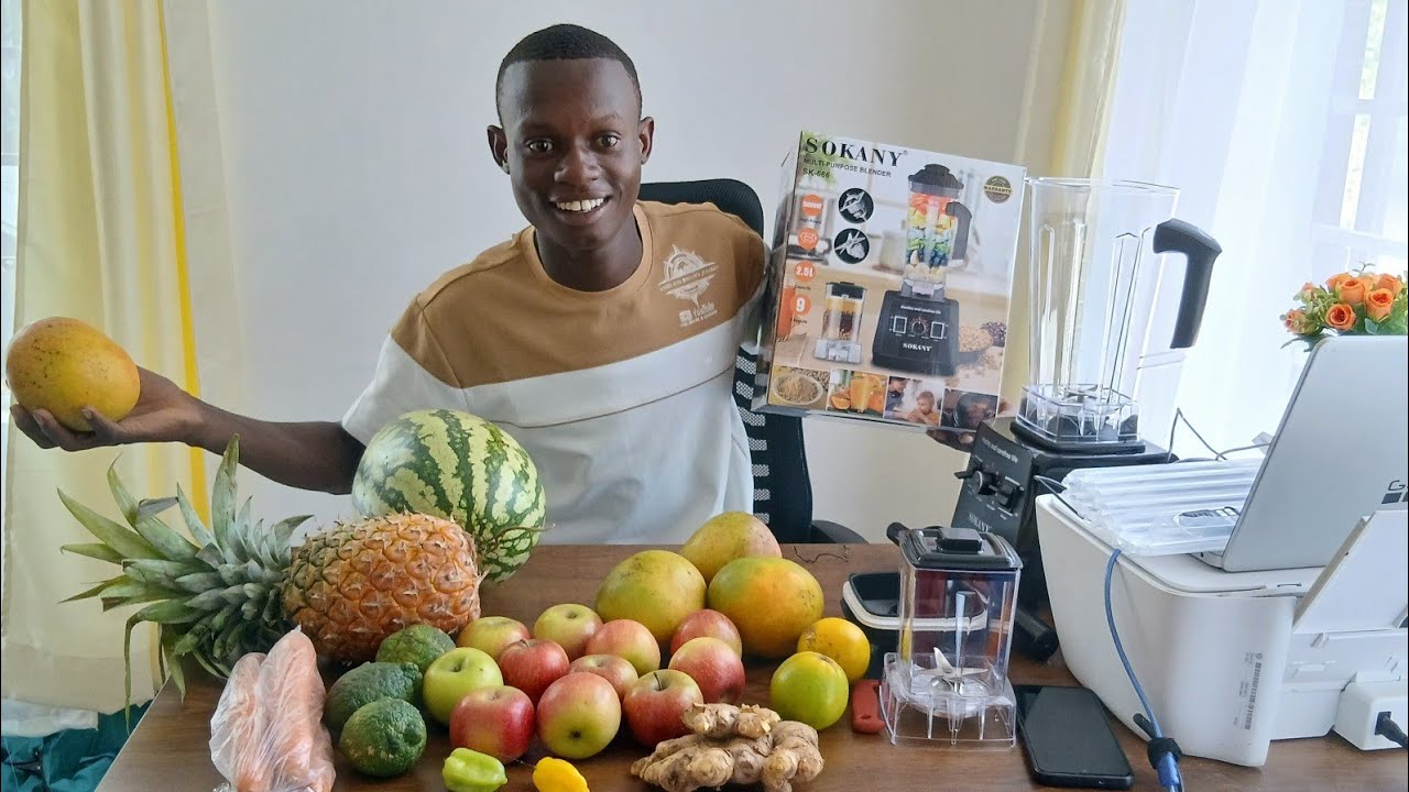 SUPER MONDAY WITH GIFTS 🎁  ☺️! FINALLY MY FIRST BLENDER AND MORE MORE FRIUTS ARE HERE! thanks guys🙏🙏