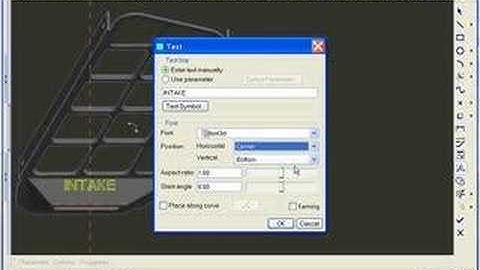 ProEngineer Text Justification in Wildfire 3.0
