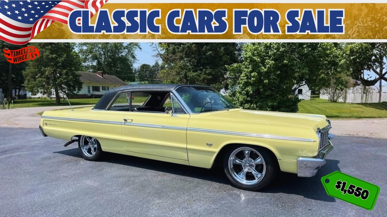 20 Cheap Classic Cars for Sale by Owner today - Best Price!