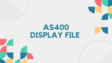 AS400 | Display Files |