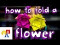 How To Fold An Easy Origami Flower
