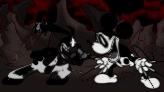【FNF】(Remake)Hellhole Redo but Oswald and Mickey Mouse sings it