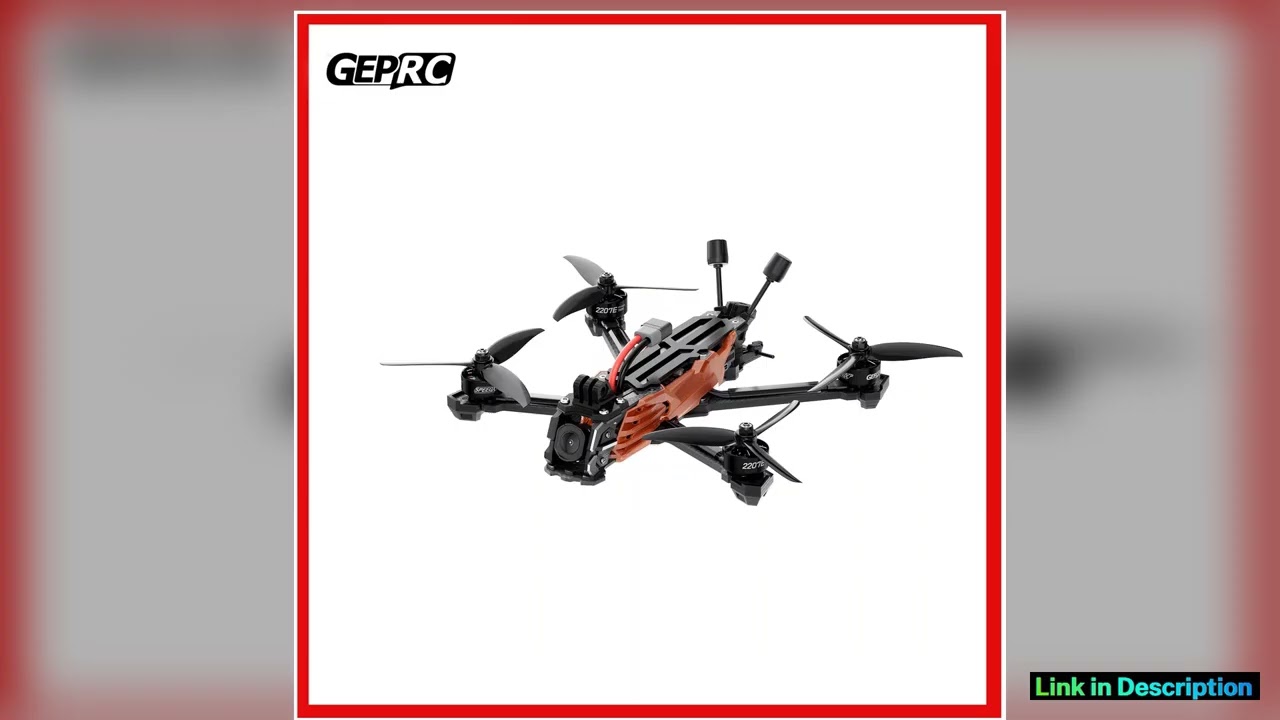GEPRC Vapor X5D5 HD O4 Pro FPV Drone 5Inch O4 Air Unit VTX 4K 60A 4IN1 ESC XT60 1960KV Motor RC Qua