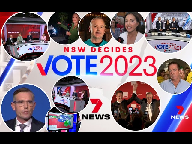 2023 NSW state election coverage, full broadcast on Channel 7 and 7plus | 7NEWS class=