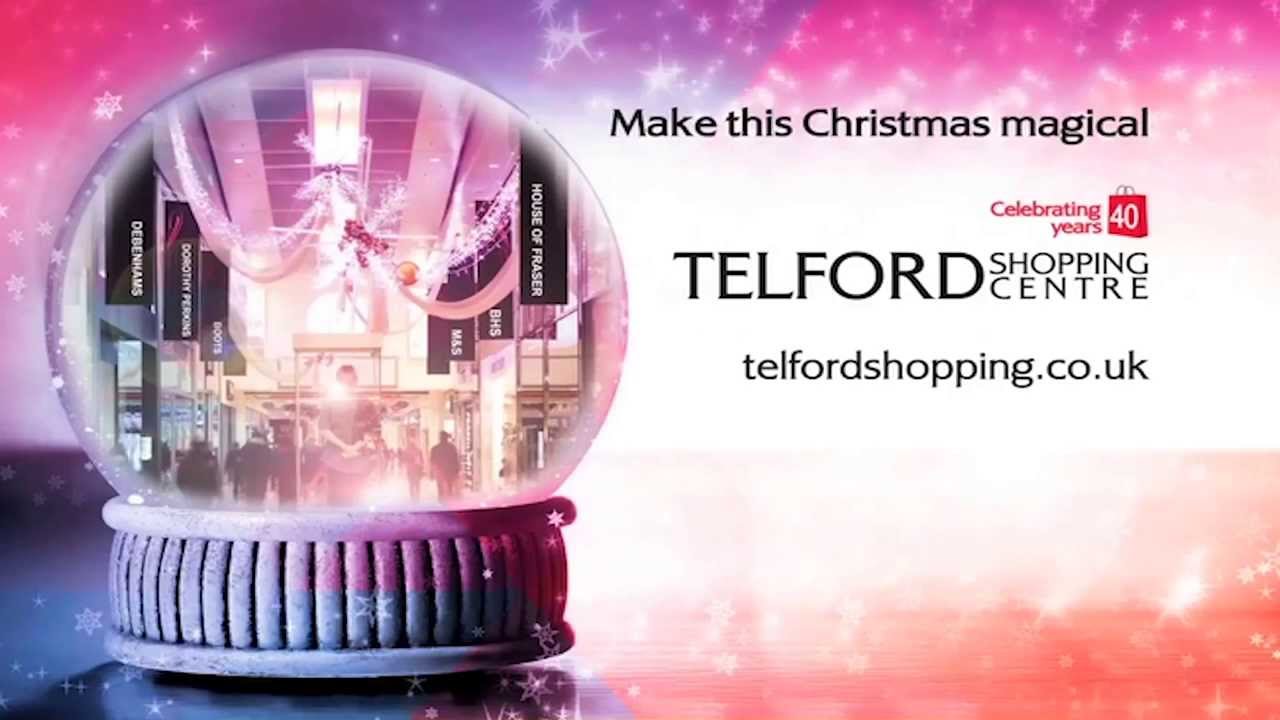 Telford Shopping Centre 2013 Christmas TV advert